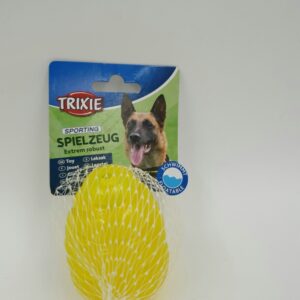 Hundespielzeug Sport Jumper, gelb, 10 cm, schwimmfähig, Trixie