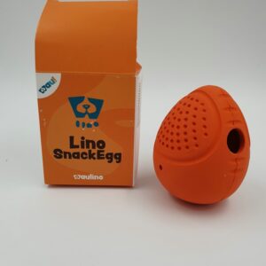 Lino Snack-Egg von Waulino, 8 cm, orange