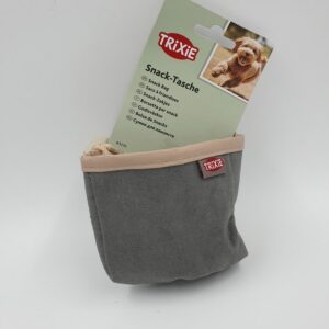 Snack-Tasche 8 x 10 cm, grau, Trixie