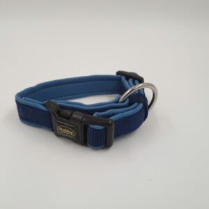 Hundehalsband Nobby Classic Preno, blau-blau, 20-30 cm, B: 15/20 mm