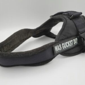 Hundegeschirr Norwegergeschirr, schwarz, Gr. L