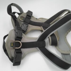 Hundegeschirr Hunter, schwarz-grau, Gr. M und L