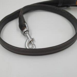 Hundeleine Lederleine Nobby mit Handschlaufe, 100 cm