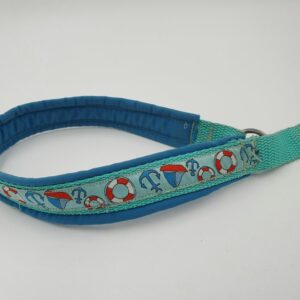 Hundehalsband Schlupfhalsband Zugstopp-Halsband maritimes Design, mehrere Varianten