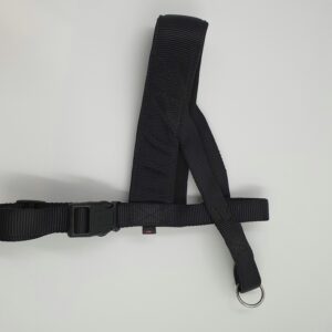 Hundegeschirr Norwegergeschirr Trixie, schwarz, gepolsterter Brustgurt