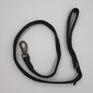 Hundeleine Trixie Nylon, schwarz, 100 x 2 cm mit Handschlaufe