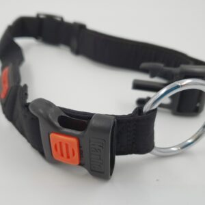 Hundehalsband Karlie, No Limit, 40 - 62 x 2,5 cm, schwarz mit Schlossverriegelung