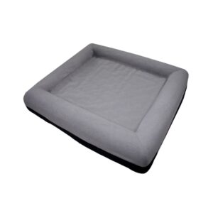 orthopädisches Gelschaum-Hundebett für kleine/mittlere Hunde, 63 x 56 cm