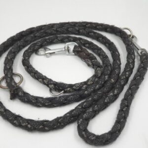 Hundeleine geflochten, 3-fach verstellbar, 2 Meter lang