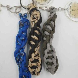 Schlüsselanhänger Paracord gedreht, ca. 12 cm Länge
