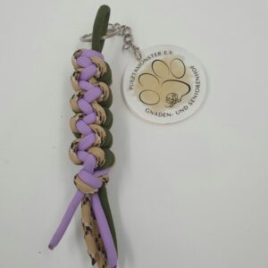 Schlüsselanhänger Paracord, ca. 11 x 2 / 2,5 cm